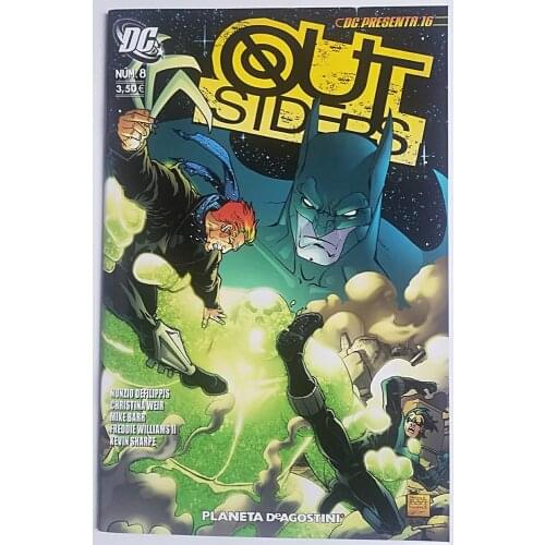 DC presents No. 16, OUT SIDERS No. 8, DC COMICS, ED. PLANETA - 2008, 1ª Spanish edition, COMIC BOOK, author FREDDIE WILLIAMS III