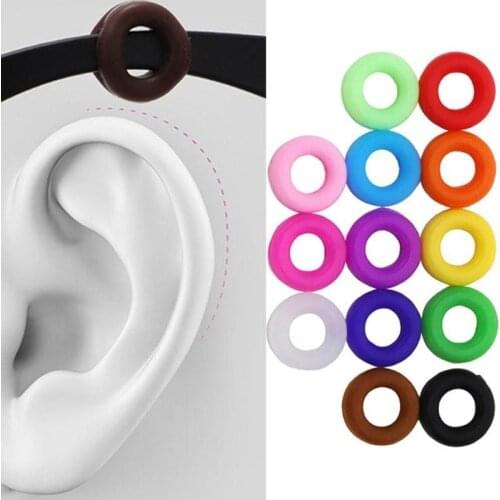 Ear Support Non-slip Sleeves Sunglasses Leg Covers Ear Hooks Glasses Legs Accessories Elastic Spectacles Earmuffs Anti-drop