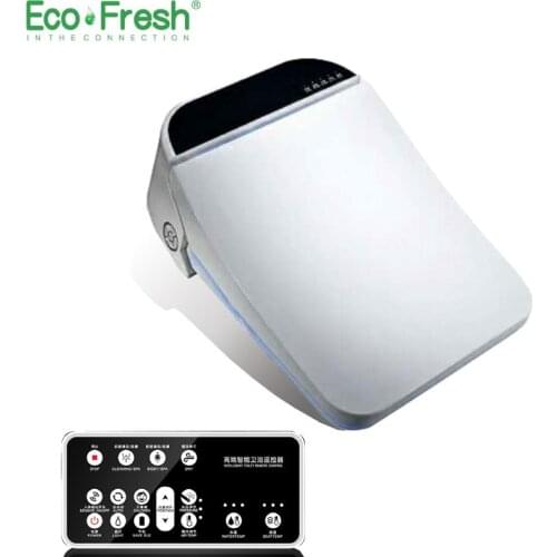 Ecofresh Square smart toilet seat Electric bidet cover intelligent bidet heat clean drying Massage Care