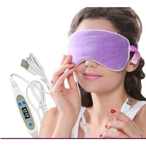 Hot compress USB charging heating patch time temperature cold eye care physiotherapy and comfortable