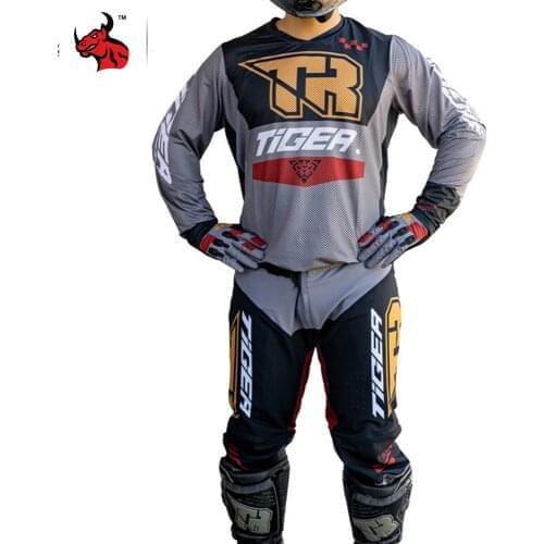 NEW Summer Adult Kids Motocross Jersey Racing Suit Equipment Moto Combos Riding Outfit Moto Enduro Bike Gear Set