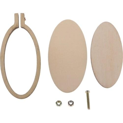 Mini Embroidery Hoop Wooden Frame Hand Cross Stitching Hoop Frame DIY Craft