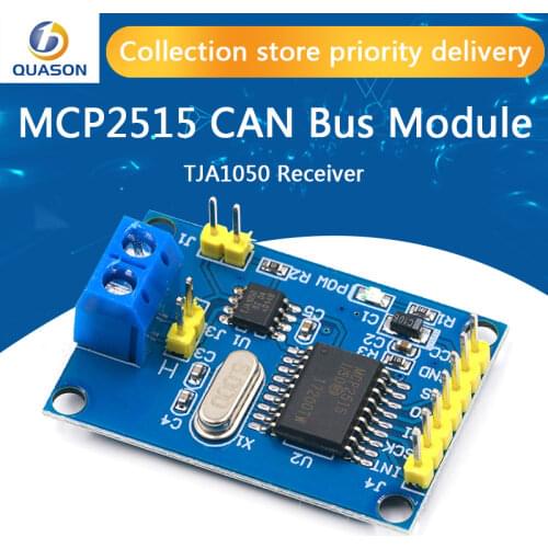MCP2515 CAN Bus Module TJA1050 receiver SPI For 51 MCU ARM controller