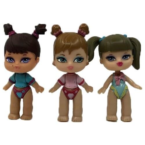 6cm Original Fashion Action Figure original Doll dress up Doll street Beautiful girl Best Gift