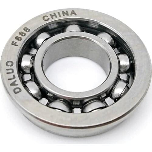 DALUO Bearings 1pcs F688 FL688 F618/8 688 8x16x4 Open Flange Bearing Miniature Deep Groove Ball Bearing