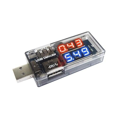 5V 2.5A Dual Output USB Tester Mobile Power Charger Doctor Dual Display LED Digital Voltmeter Ammeter Voltage Current Detector