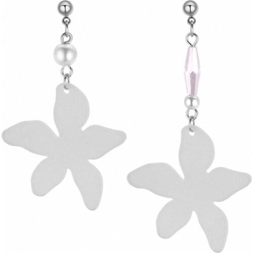 TONGKWOK Bohemia Exaggeration Dangle Earrings For Women Silk Thread Tassel Metal Long Chandelier Earrings #132101