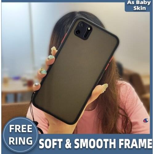 Protective case Camera all inclusive Phone Case For OPPO Realme C11 Color border Contrast button