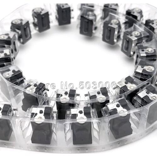 50pcs (belt) DC-050 SMD DC005 4 feet SMD 5.5-2.1 DC power supply socket SMD welding plate brand new