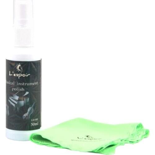 60ML/50ML Guitar Fingerboard Nursing Oil Fretboard Lemon Oil + Cleaning Cloth Set Universal Guitar Ukulele Care Tool Accessories