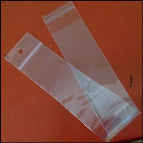 7 sizes Long Clear Cellophane/BOPP/Poly Bags 10x60cm Long Transparent Opp cosmetic Bag Packing Plastic Bags Self Adhesive Seal