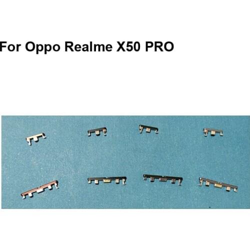 Side Button For Oppo Realme X50 PRO Power On Off Button + Volume Button For Oppo Realme X 50 PRO Side Buttons Set X50Pro