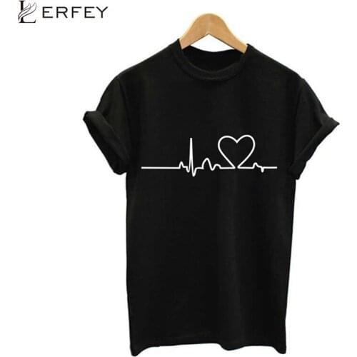 Женские футболки LERFEY China At AliExpress