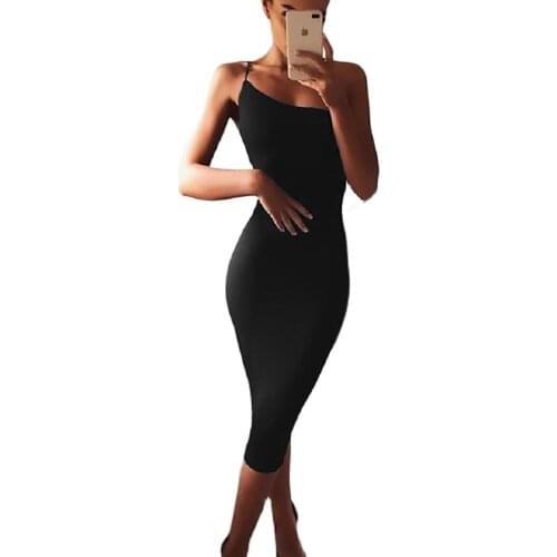 PHI PHI STAR Solid Summer Dresses