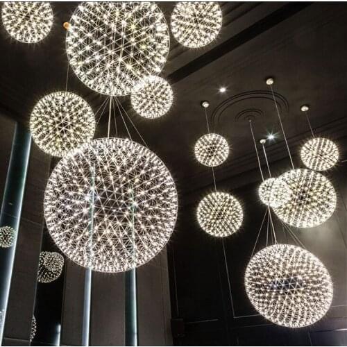 Modern Firework Pendant Light Hanging Suspension Living Room Dining Room Bedroom Lighting Art Chandelier PA0043
