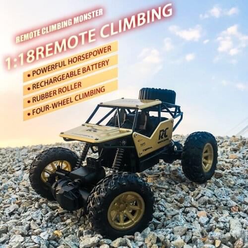 1:18 4WD Off-road RC Car High-speed Radio Remote Control Car Kids Gift For Boys Remote Control Car For Children Christmas Gift