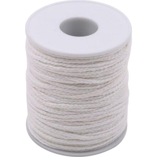 Special Cotton Braid Candle Wick DIY Oil Lamps Candles Supplies Household Non-Smoke Candle Core Candle Accessories 61M 2020 New