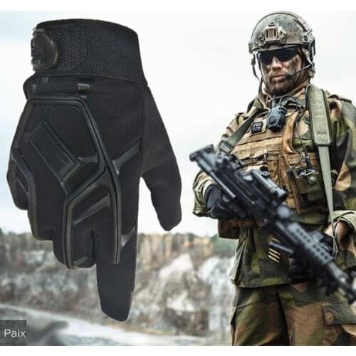 ZHENDUO OUTDOOR Breathable Anti-slip Military Half Finger Tactical Gloves hunting Gloves