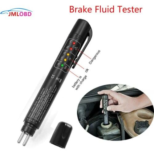 Accurate Oil Quality Check Pen Car Brake Liquid Digital Tester Universal Brake Fluid Tester Vehicle Auto Automotive Testing Tool
