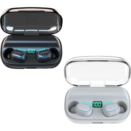 TIAN HOT NEW T11 TWS Bluetooth 5.0 Earphone 9D Stereo Wireless Earpiece Headset HI-FI Earbuds HD Call Waterproof