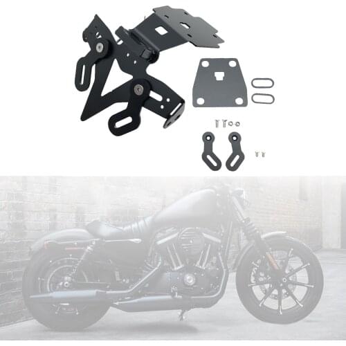 Motorcycle License Registration Plate Holder Tail Light with LED-Light Fits for SUZUKI Motorcycle Accessories