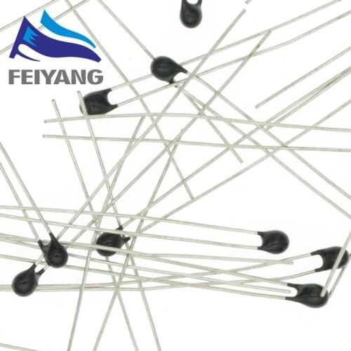 10pcs 10k/100k OHM NTC Thermistor Resistor NTC-MF52-10K +/-5% 3950 103/104