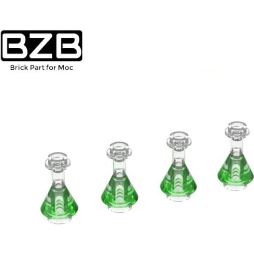 10PCS BZB MOC 93549 Pharmacy Bottle Technical Building Block Brick Parts Kids DIY Brain Game High-tech Toys Best Gifts