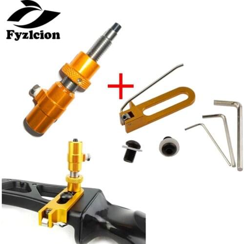 Hunting Recurve Bow Accessories Archery Right Hand Arrow Rest Recurve Bow Magnetic Arrow Rest Side Cushions Plunger