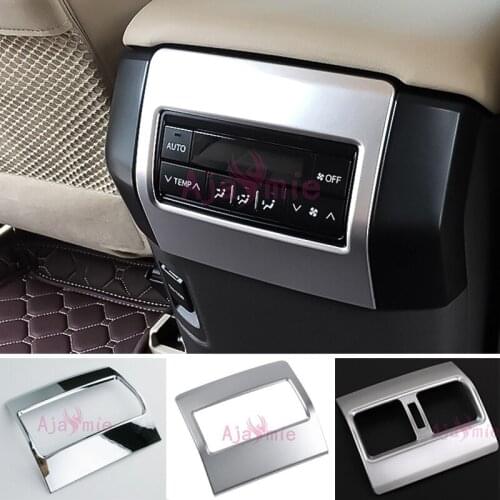 Accessories For Toyota Land Cruiser 150 Prado LC150 FJ150 2010-2018 Air Conditionnal Vent Cover Trim AC Outlet Wood Car Styling