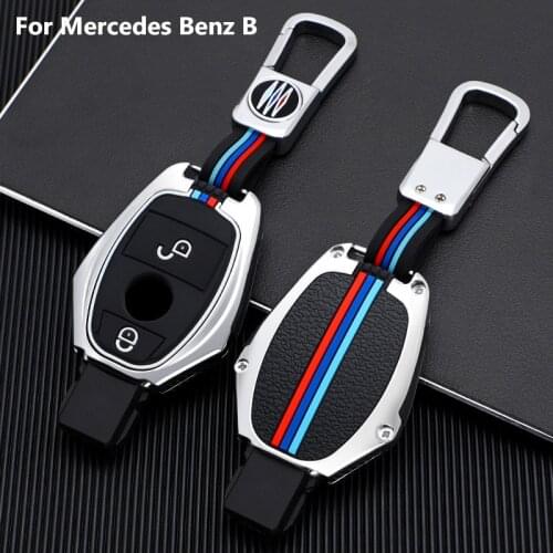 For Mercedes-Benz A B C S Class AMG GLA CLA GLC W176 W221 W204 W205 Car key protective shellCar key case modification parts