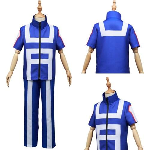 Boku no My Hero Academia Midoriya Izuku Cosplay Costume Kids Children Halloween Carnival Suit