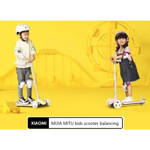 Xiaomi mijia MITU kids scooter balancing ability baby walker toy car light device electric gi car