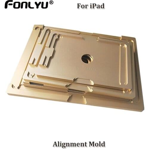 For iPad Pro12.9/10.5/9.7/Air2/Air/Mini4 LCD Outer Glass Screen Laminating UV Glue Positioning Alignment Mould