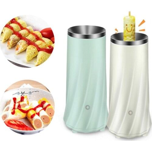 DIY Electric Mini Single Egg Roll Maker Automatic Sandwich Egg Roll Breakfast Machine Egg Omelette Sausage Machine