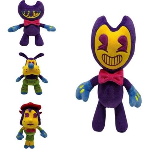20cm Bendy Plush Toys Game Horror Bendy & Boris & Alice Angel Plush Doll Soft Stuffed Toys for Children Kids Gifts With Tag