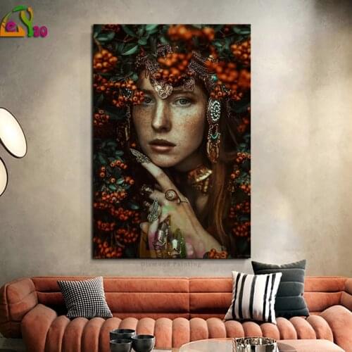 5D DIY Diamond Painting Fantasy Art Woman Full Square Drill Diamond Embroidery Scenery Rhinestone Cross Stitch Mosaic Home Decor