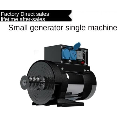 220V high-power small diesel generator 3KW household generator frequency 50HZ