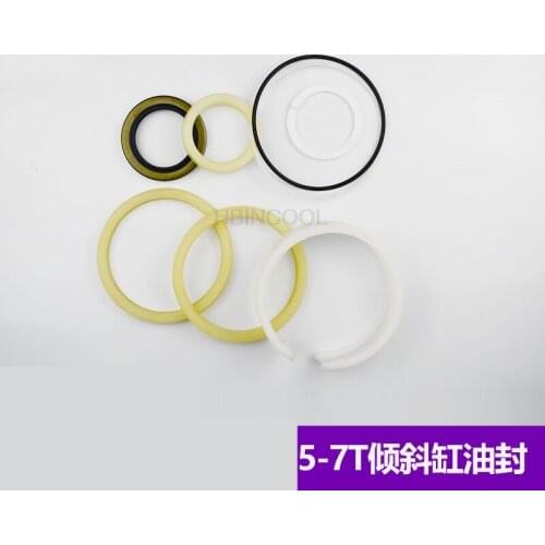 FORklift oil seal 50659 tilt cylinder oil seal 1001159 sealing rubber ring suitable FOR 5-7 tons FORklift Quality accessories