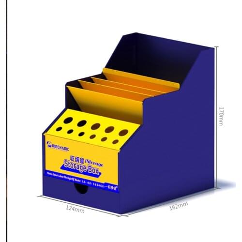 MECHANIC iSorage Box Multi-Function PVC Storage Box Phone Repair Desktop Boxes Screwdriver Parts Box With Drawer Tool kit