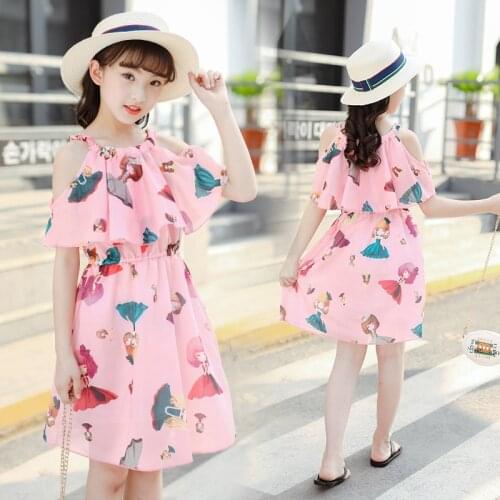 Fashion 2021 Summer New Girls Dress Comfortable Cute Sweet Princess Dresses For Girl Baby Girl Clothes Childrens Clothing