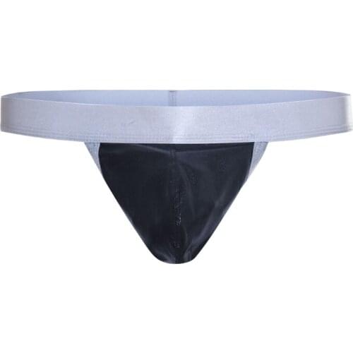 Sexy Gay Underwear Men Jockstrap String Homme Thongs Briefs Gay Mens Underwear Open Backless Crotch Unerpants