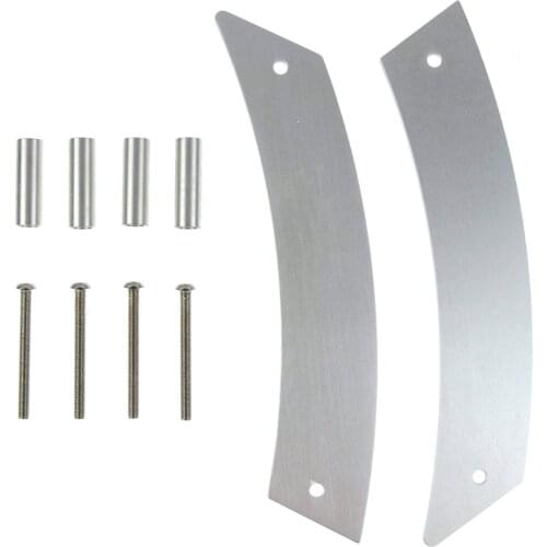 Door Pull Handles Metal Left and Right Door Handles Set Fit for Beetle 1998-2010 ​Black Silver