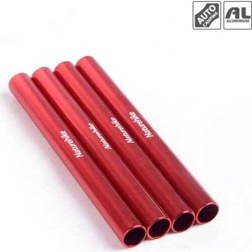 4 pcs aluminum alloy tent pole repair tube single rod mending pipe lengthen13cm suitable tent accessories Naturehik