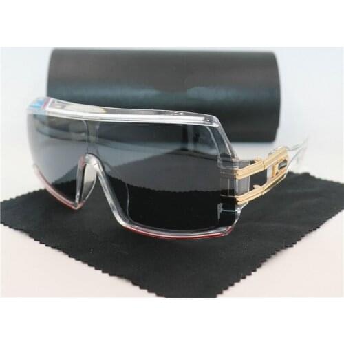 Zowensyh 858 metal sunglasses personality hipster sun glasses men women large frame Conjoined Vintage Eyeglasses white box