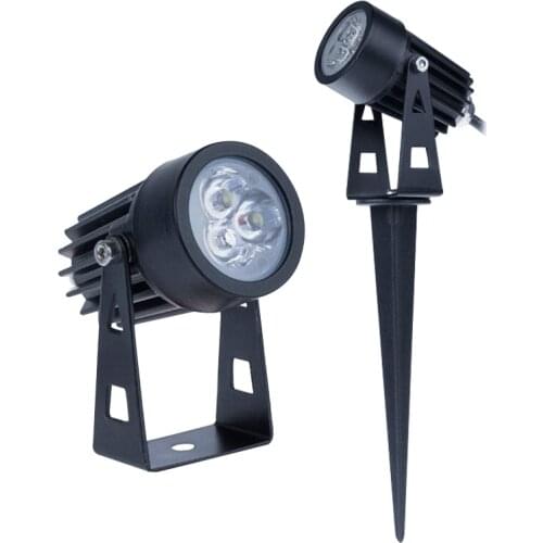 LED Lawn Lamp Waterproof IP65 1W 3W 220V 110V 12V 24V For Country House Garden Decoration Outdoor Landscape Path Spotlight