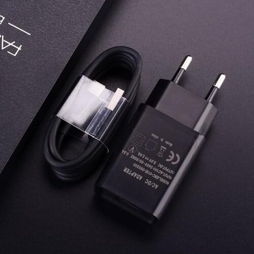 5V 2A Universal USB Fast Speed Charger For Samsung A3 A5 2017 S7 Xiaomi HTC Sony LG huawei P20 Travel Wall Charger Cable Cord
