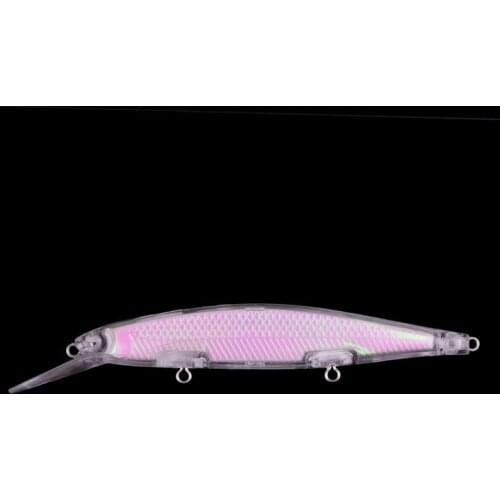 20pcs Unpainted Bait Fishing Lure Blank Body DIY Fishing Crankbait Swimbait 7CM 10G