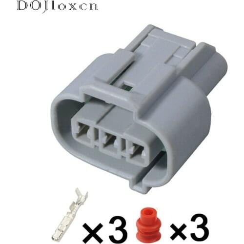 5 Sets 3 Pin Waterproof Automotive Camshaft Speed Sensor Connector Ignition Coil Plug For BYD ISUZU Dashboard PK296-03127