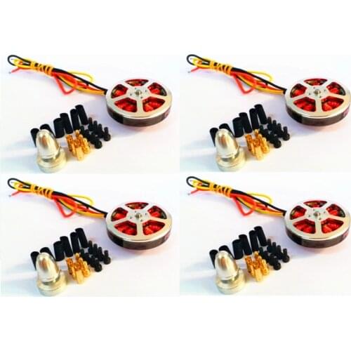 4pcs/lot 5010 360KV / 750kv High Torque Brushless Motors For ZD550 ZD850 RC MultiCopter QuadCopter