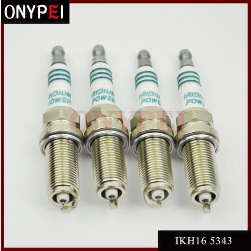 4pcs/lot IKH16-5343 Iridium Power Spark Plug Fit Nissan Renault Peugeot